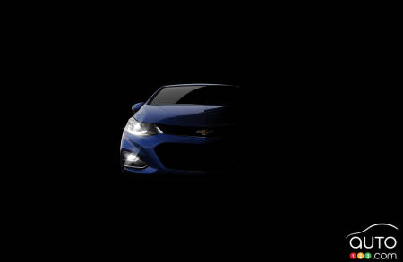 Première image officielle de la Chevrolet Cruze 2016