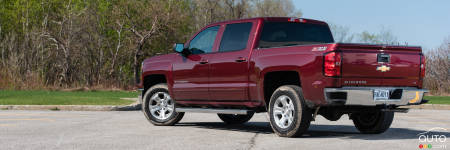 Chevrolet Silverado 1500 2LT Z71 4x4 2015 : essai routier