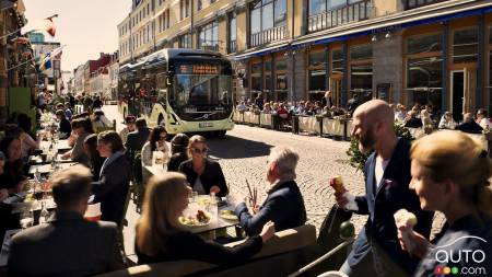 Suède : lancement d’une ligne d’autobus électriques