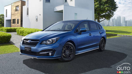 Lancement de la Subaru Impreza Sport hybride au Japon