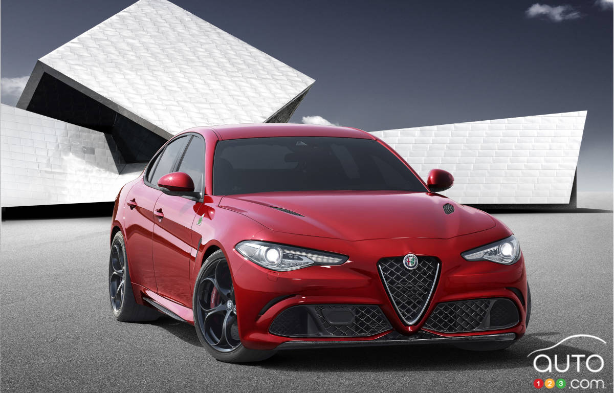Alfa Romeo Giulia makes world debut