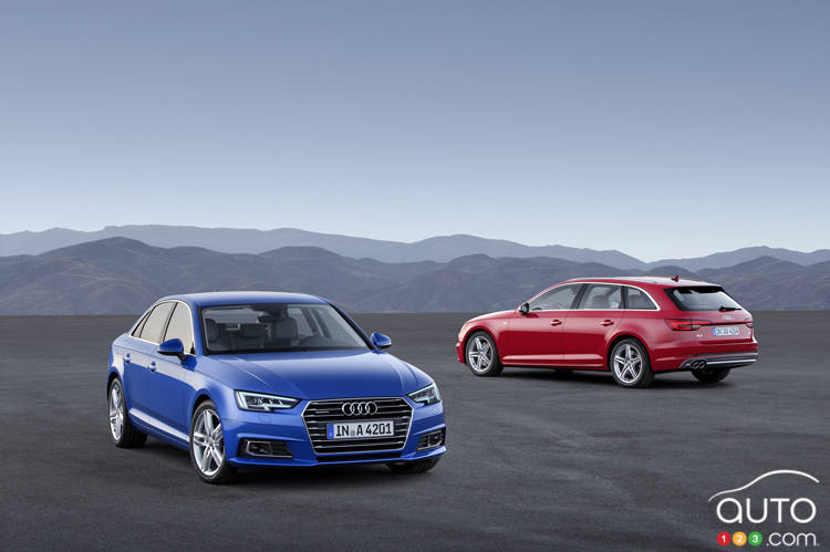 La nouvelle Audi A4 présente la sobriété à son meilleur