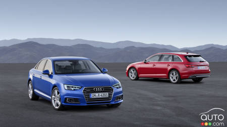 La nouvelle Audi A4 présente la sobriété à son meilleur