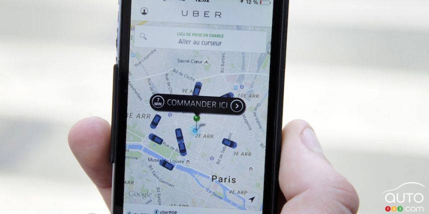 L'application UberPOP suspendue en France
