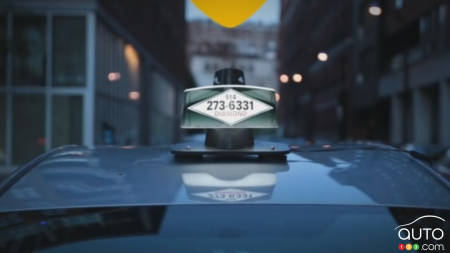 Uber  voit Taxi Diamond jouer sur ses platebandes à Montréal
