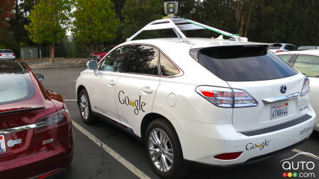 Un véhicule Google se fait emboutir : 3 blessés légers