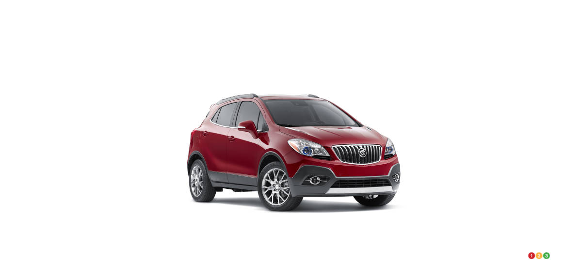 New 2016 Buick Encore Sport Touring model offers many extras