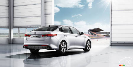 Francfort 2015 : voici une partie de la Kia Optima GT