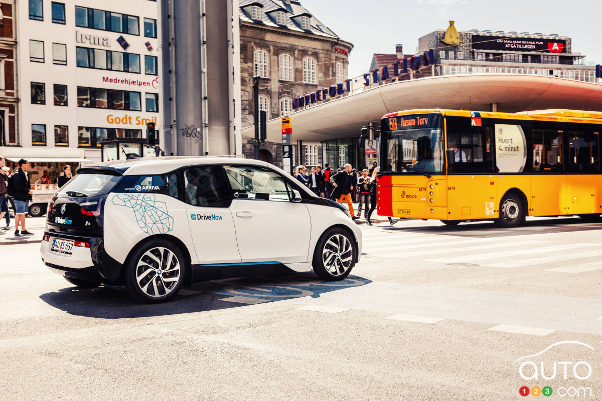 Des BMW i3 électriques en autopartage à Copenhague