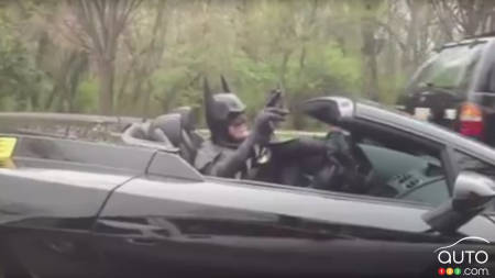 Lamborghini Batman tué dans un accident de voiture