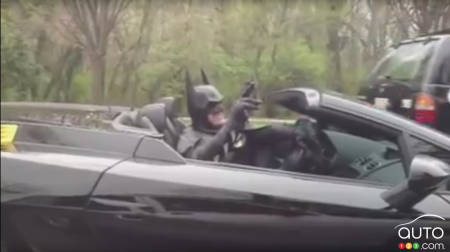 Lamborghini Batman tué dans un accident de voiture