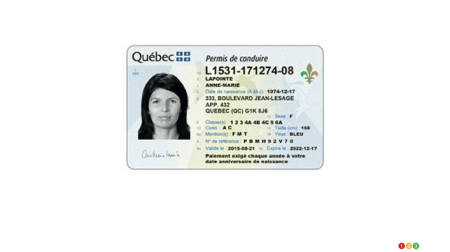 Un nouveau permis de conduire plus sécuritaire à la SAAQ