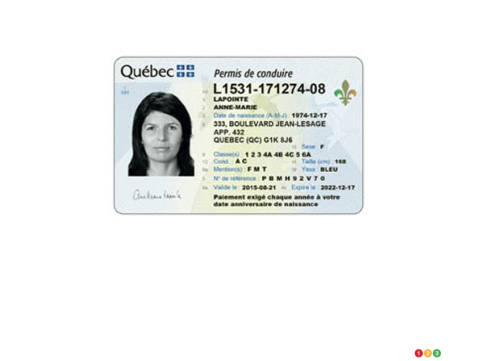 SAAQ unveils new driver’s licence with increased security