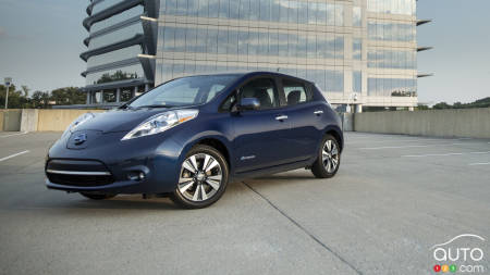 New 2016 Nissan LEAF offers 172 km of range