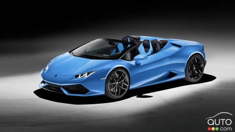 Frankfurt 2015: Lamborghini takes lid off Huracàn LP 610-4 Spyder