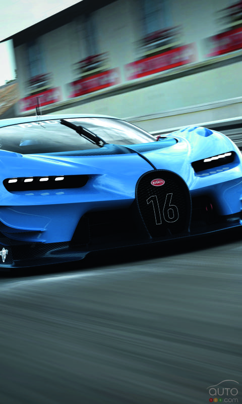 Frankfurt 2015: Bugatti Vision Gran Turismo comes to life
