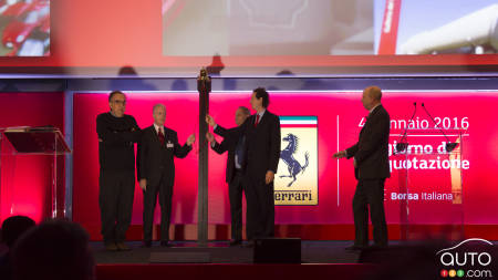 Fiat Chrysler completes separation with Ferrari