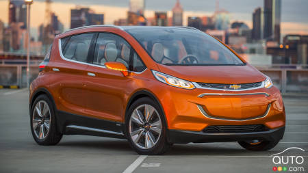 Chevrolet Unveils Affordable Long-Range Bolt EV Electric Car