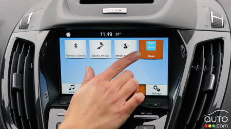 CES 2016 : Et si votre véhicule Ford parlait avec votre résidence?