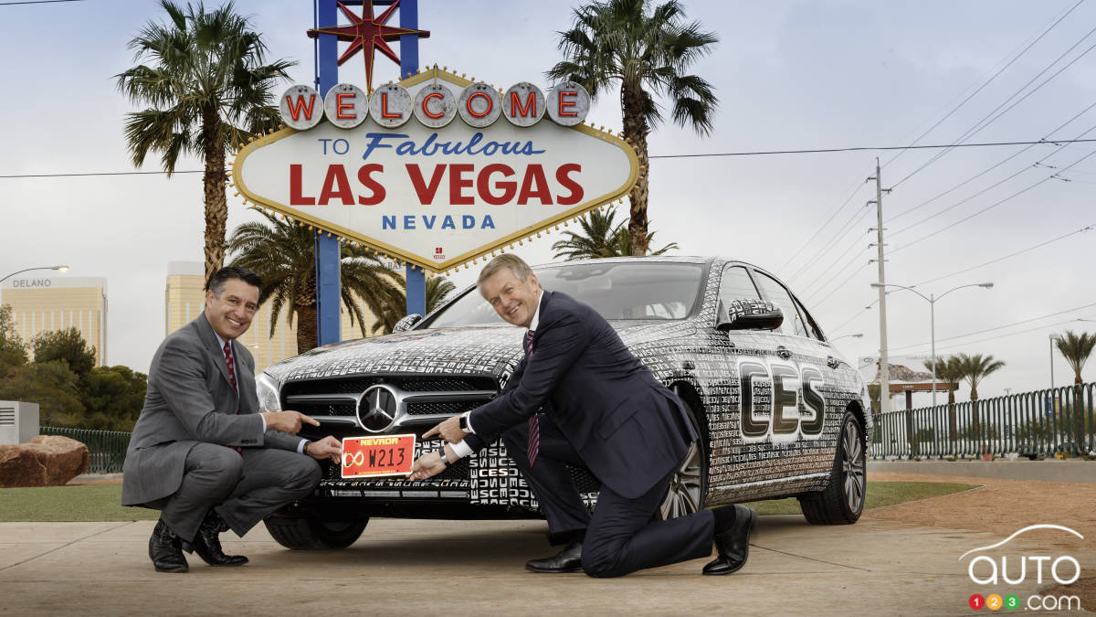 Des Mercedes Classe E autonomes autorisées à rouler au Nevada
