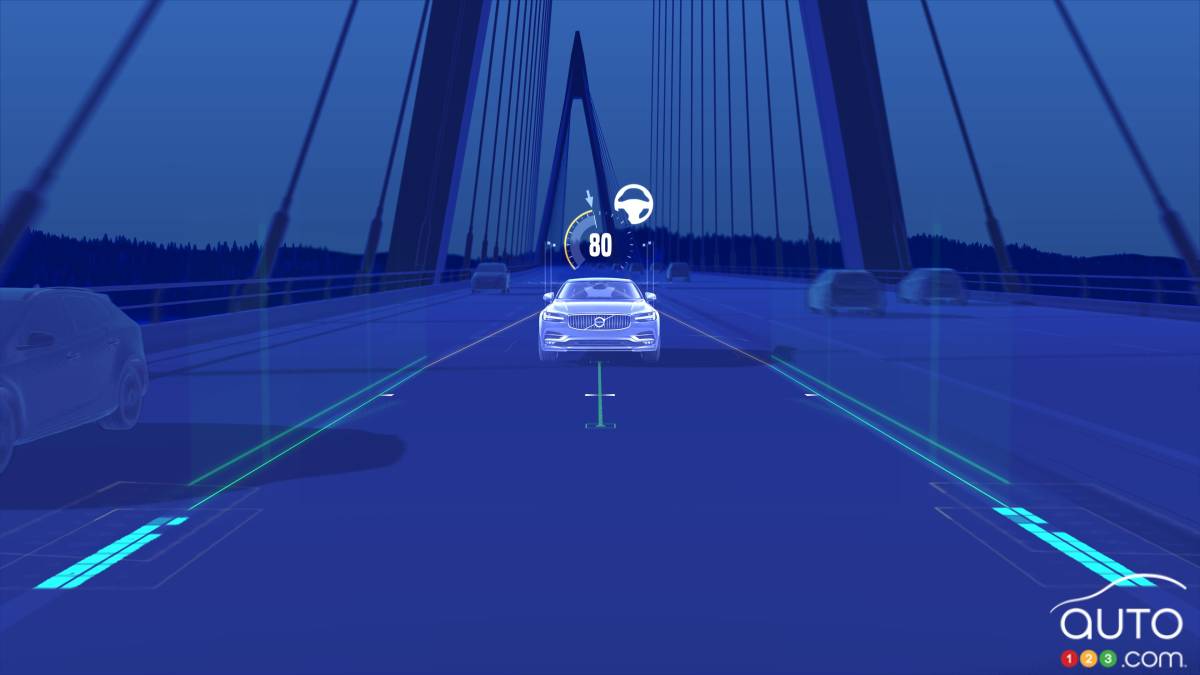 Volvo S90 to come standard with semi-autonomous driving tech in the U.S.