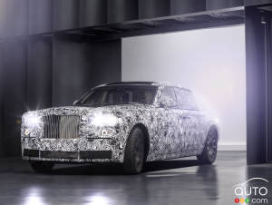 Rolls-Royce amorce les tests sur un nouveau châssis en aluminium