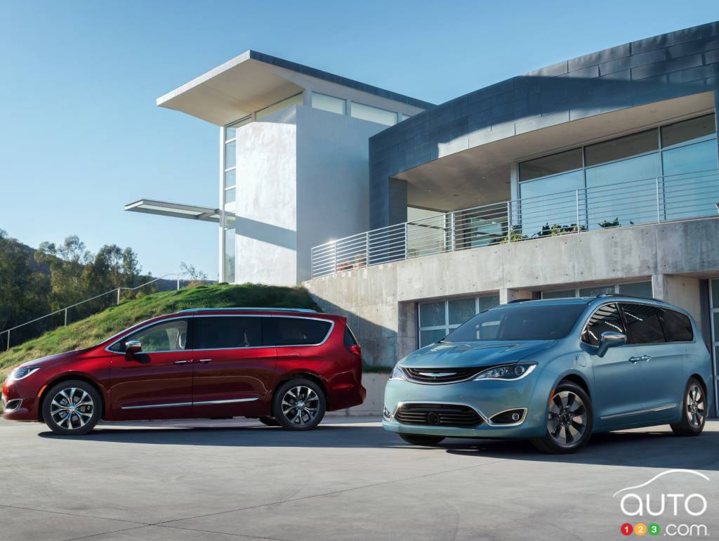 The new 2017 Chrysler Pacifica