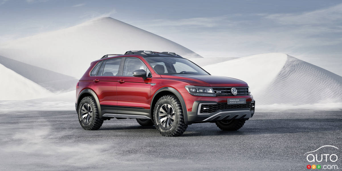 Detroit 2016 : Volkswagen présente un Tiguan hybride