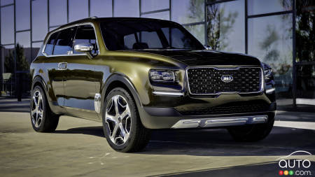 Detroit 2016 : voici le VUS concept Kia Telluride