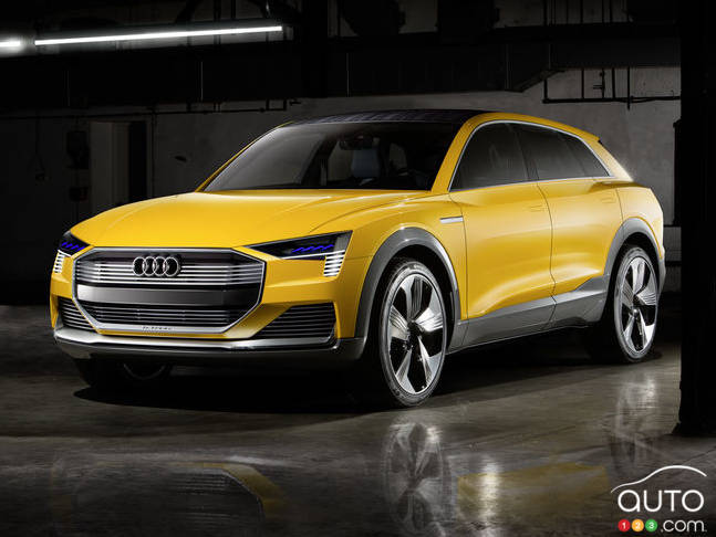 Le concept Audi h-tron quattro