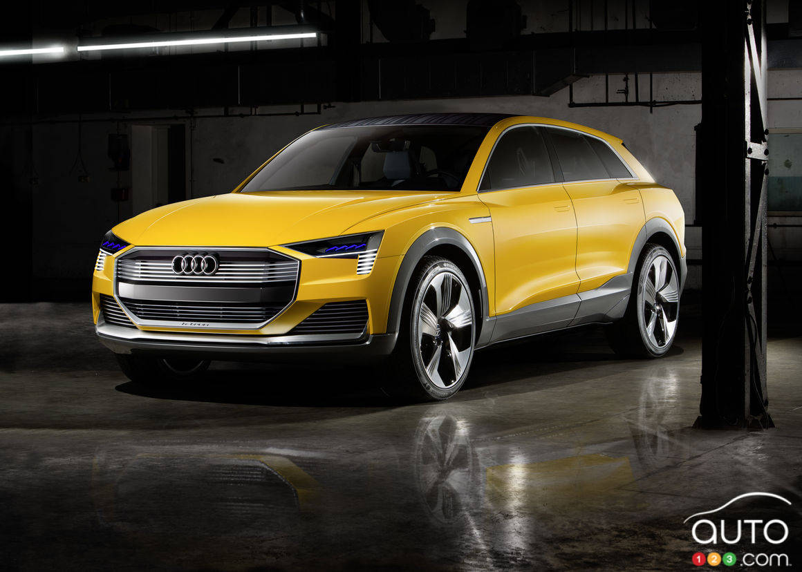 Detroit 2016 : New Audi h-tron quattro concept banks on hydrogen