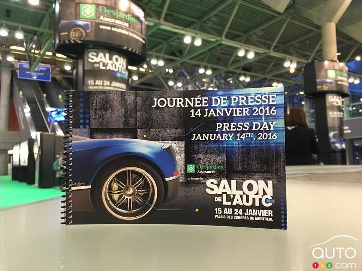 Le Salon International de l'auto de Montréal 2016 en direct