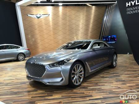 Montréal 2016 : voici le concept Genesis Vision G en première canadienne
