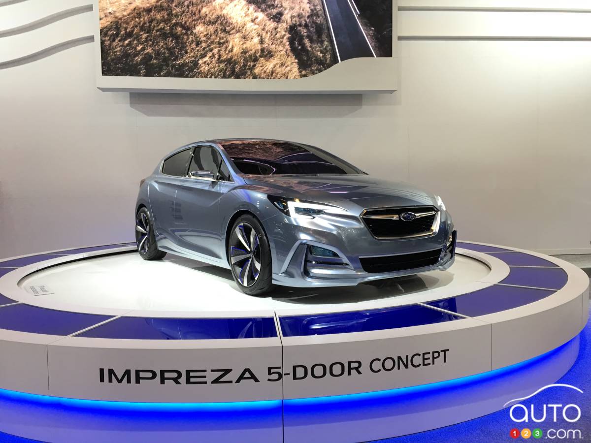 Montréal 2016 : première nord-américaine pour le concept Subaru Impreza 5 portes