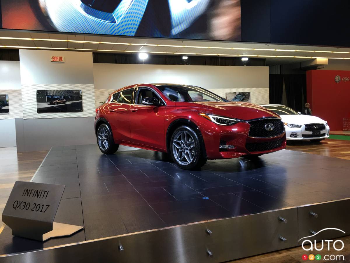 Montreal 2016: All-new 2017 Infiniti QX30 premieres in Canada