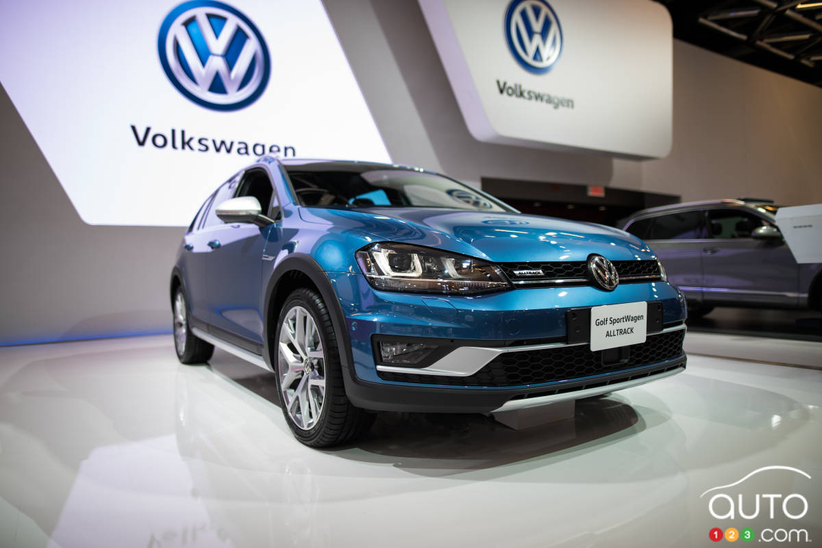 Montréal 2016 : la Volkswagen Golf Sportwagon All-Track 2017