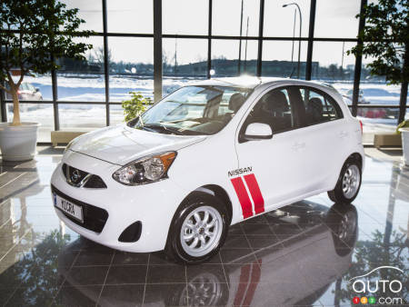 Montréal 2016 : voici la Nissan Édition Limitée Coupe Micra 2016