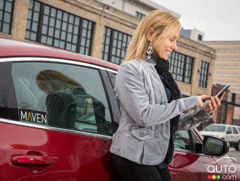 GM launches new car-sharing app called Maven
