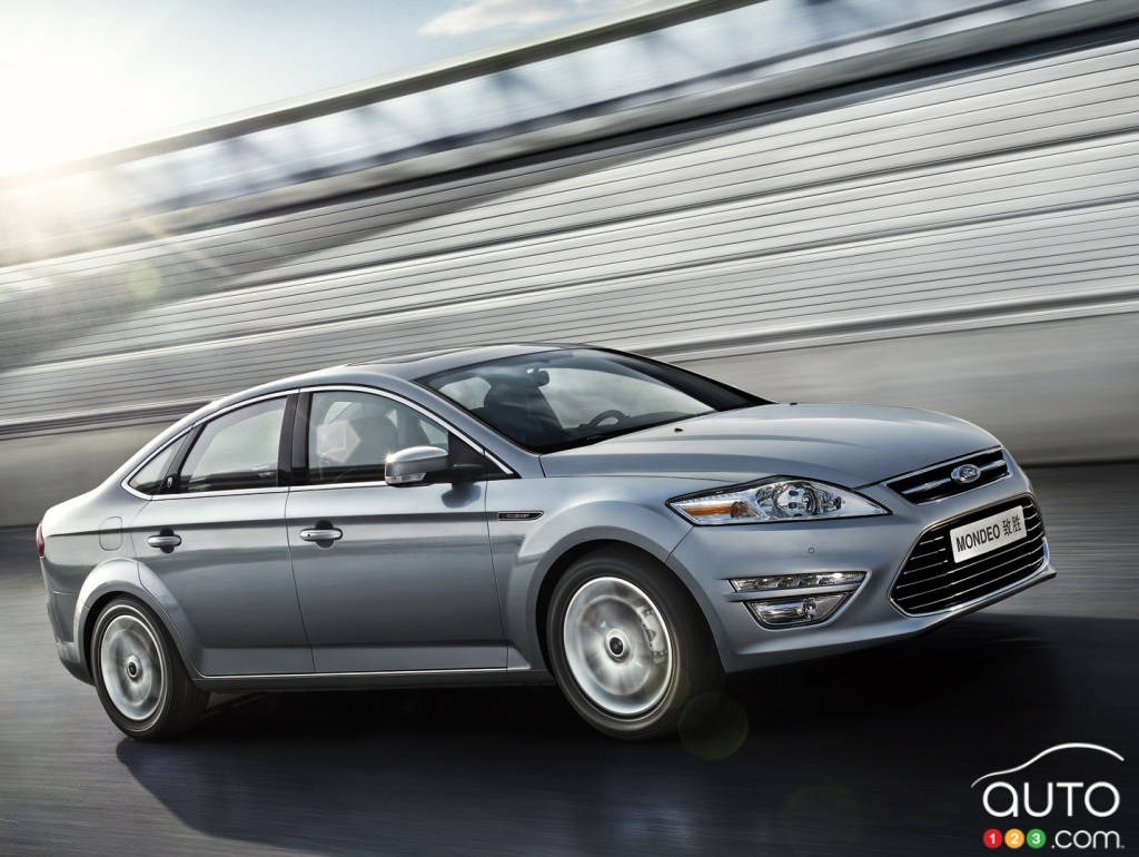 The Ford Mondeo sold in Japan