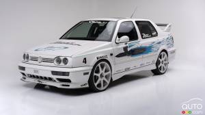 La Volkswagen Jetta 1995 de Rapides et Dangereux vendue aux enchères