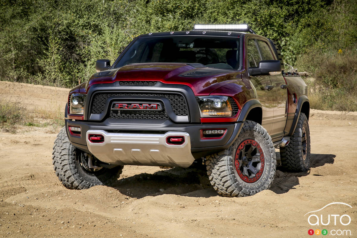 Ram Rebel TRX concept with 575 hp unleashed in Texas (video)
