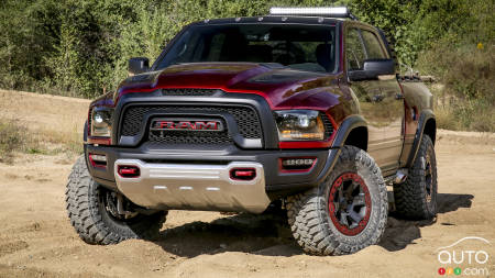 Ram Rebel TRX concept with 575 hp unleashed in Texas (video)