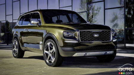 Paris 2016 : Le concept Kia Telluride produit de série?