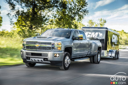 Les Chevrolet Silverado HD et GMC Sierra HD 2017 ont un nouveau Duramax