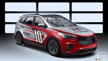 Hyundai Santa Fe Sport becomes 1,040hp “Santa-Fast” for SEMA show