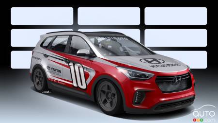 Le Hyundai Santa Fe Sport devient un Santa-Fast de 1040 ch pour SEMA