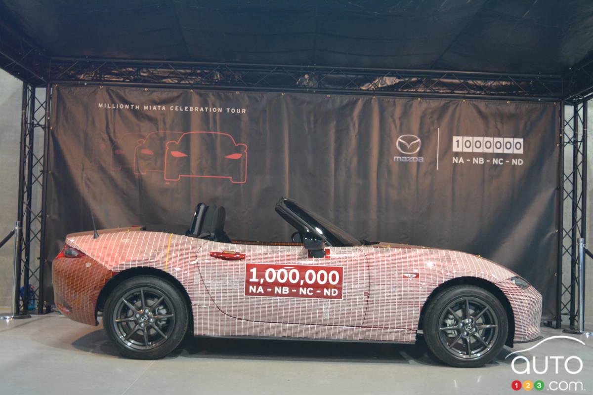 One million Mazda Miatas
