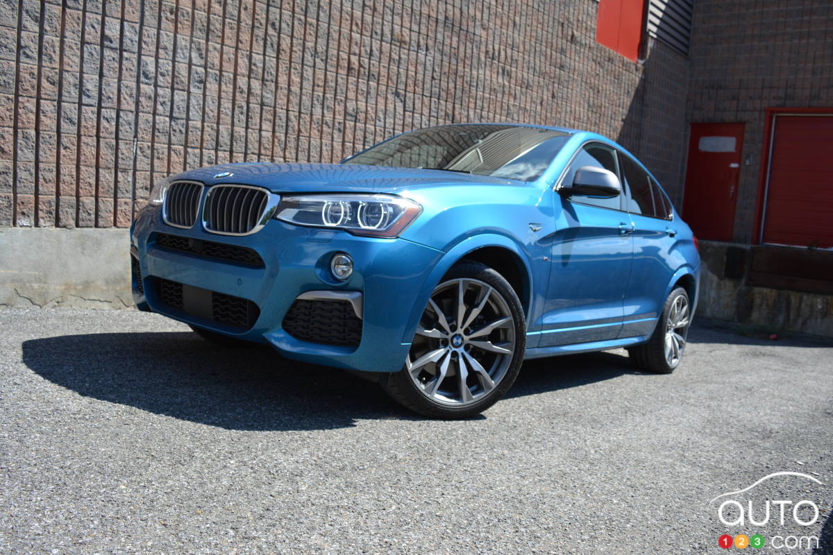 2016 BMW X4 M40i Review