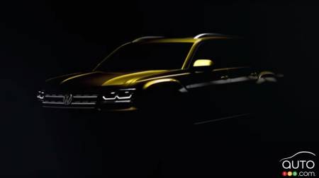 New Volkswagen midsize SUV teased in video