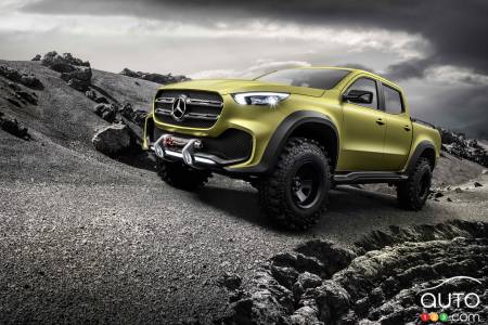 Mercedes-Benz dévoile sa camionnette-concept Classe X